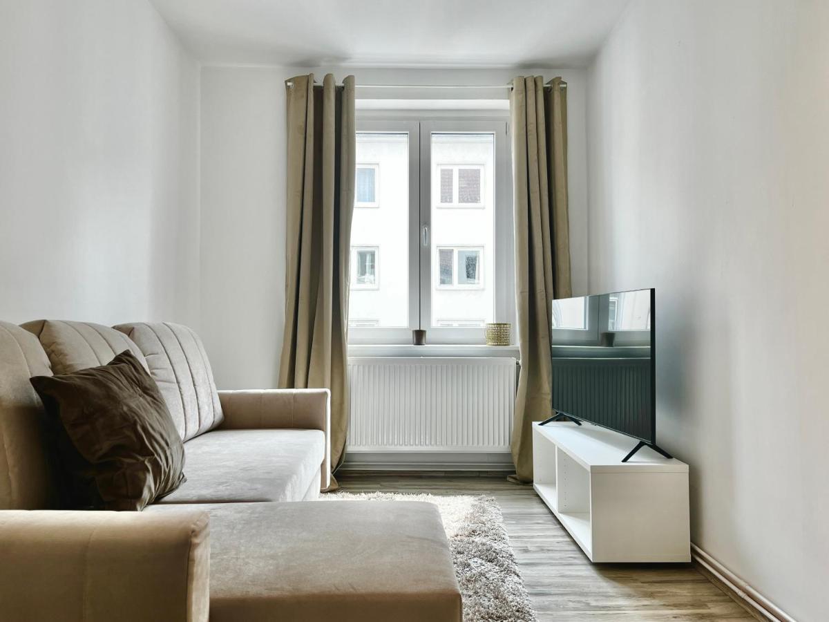 Design Apartment - Kingsize Bett - Kueche - Zentral Hannover Luaran gambar